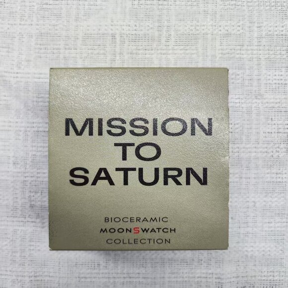 🌏|🌏Swatch x Omega MoonSwatch Mission Saturn (Unworn/Full Set) - Picture 7 of 7